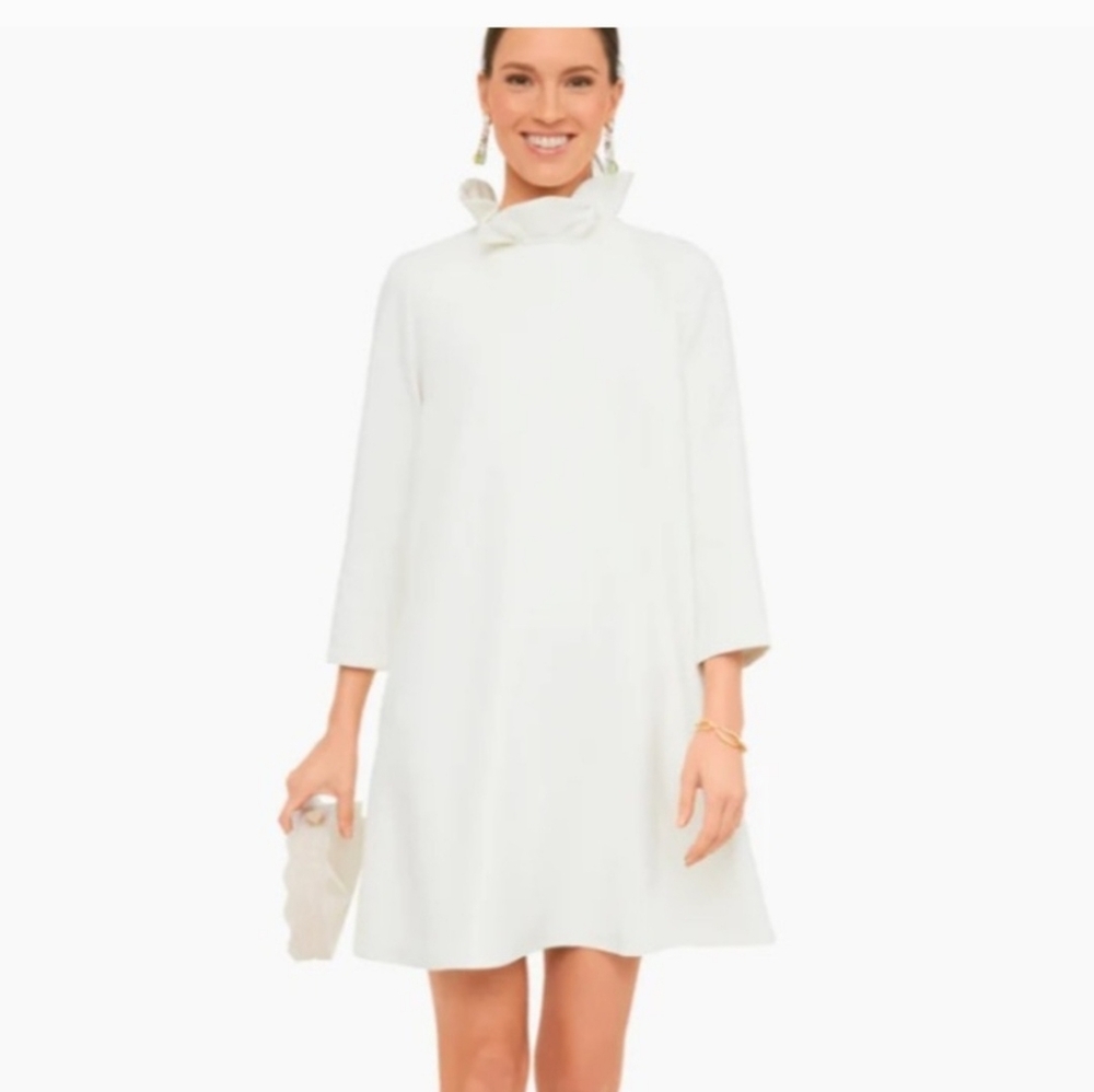 Tuckernuck White Long Sleeve Dress